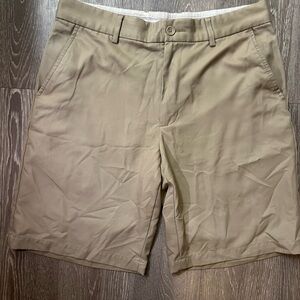 Greg Norman for Tesso Elba Men's Tan Golf Short 32